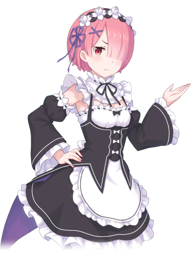 HD wallpaper blue haired maid anime character cleavage Ram ReZero  Rem Re Zero  Wallpaper Flare